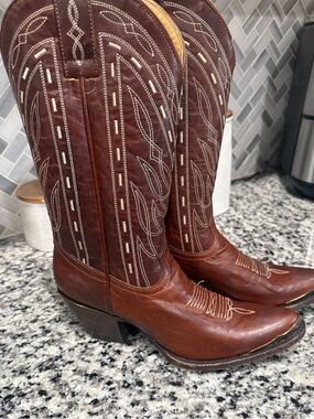 Idyllwind retro rock Tall Brown Embroidered Western Cowboy Boots